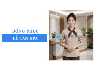 Top 5 mẫu đồng phục lễ tân spa thanh lịch tạo ấn tượng chuyên nghiệp