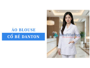 6 mẫu áo Blouse cổ bẻ danton cho y bác sĩ được ưa chuộng hiện nay