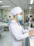 Mũ bác sĩ phẫu thuật, mũ trùm đầu y tế, Màu xanh cổ vịt