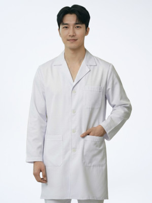 Áo blouse bác sĩ nam dáng dài cao cấp