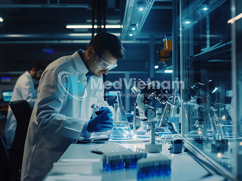 Tuân thủ quy định sử dụng đồng phục trong phòng thí nghiệm.