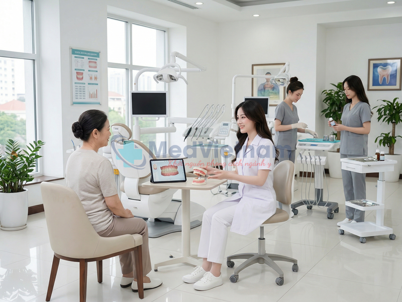 Đồng phục nha khoa giúp kiểm soát nhiễm khuẩn chéo.