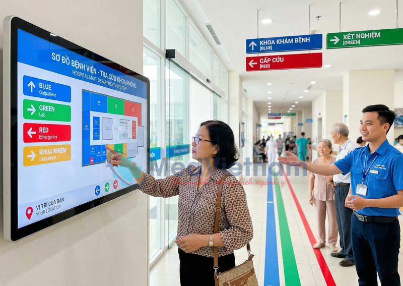 Tra cứu các khoa phòng khi thăm khám tại bệnh viện.