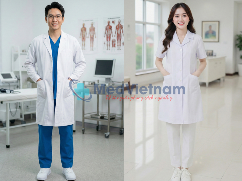 Áo Blouse nha khoa.