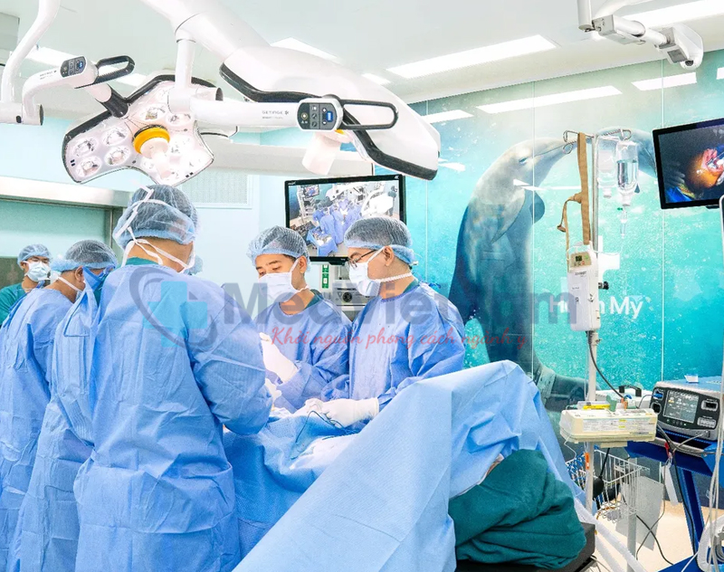 Đồng phục phòng mổ / khoa đặc biệt bệnh viện Hoàn Mỹ.
