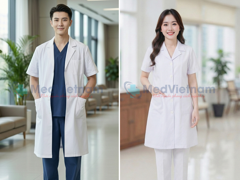Lựa chọn áo Blouse bác sĩ đạt chuẩn, phù hợp môi trường làm việc.