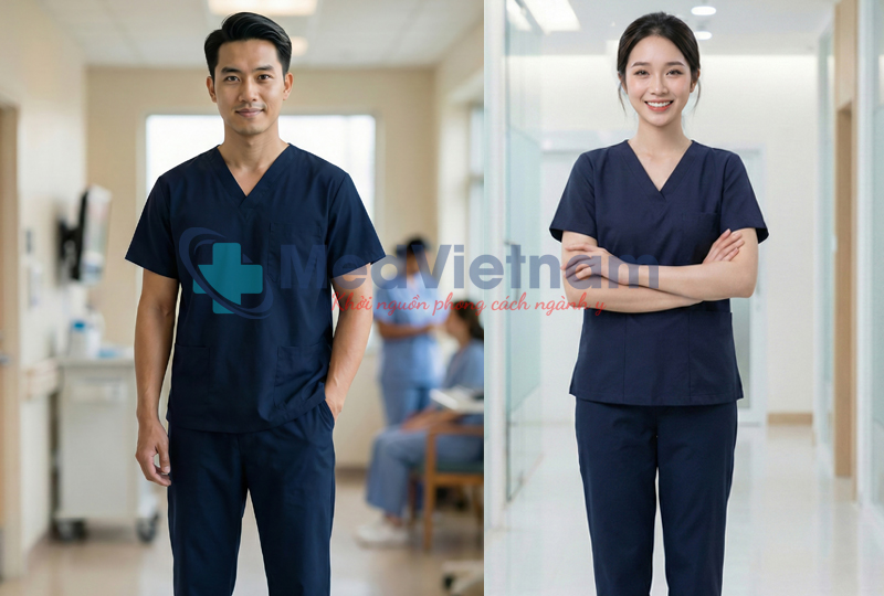 Bộ Scrubs cho y tá, điều dưỡng.