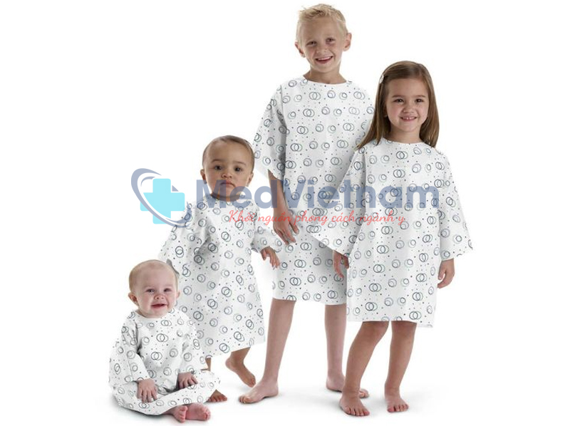 Đồng phục dành cho bệnh nhi.