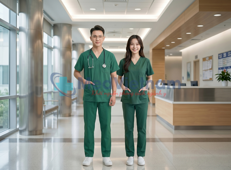Đồng phục điều dưỡng, y tá (Scrubs).