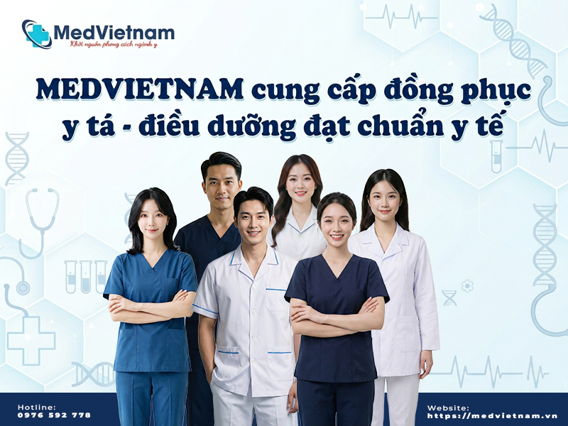 MEDVIETNAM - Địa chỉ cung cấp đồng phục y tá - điều dưỡng uy tín.