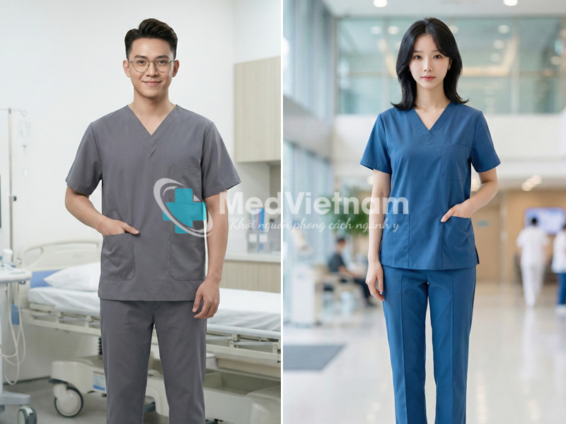 Bộ Scrubs.