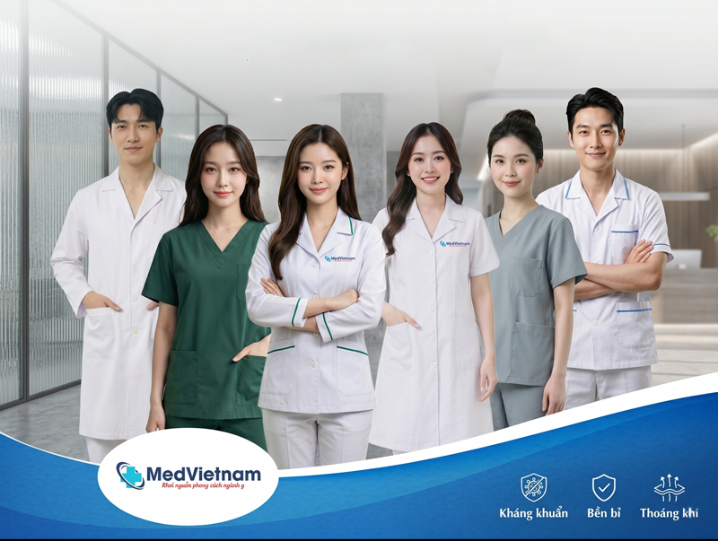 MEDVIETNAM cung cấp đồng phục y tế đạt chuẩn uy tín.
