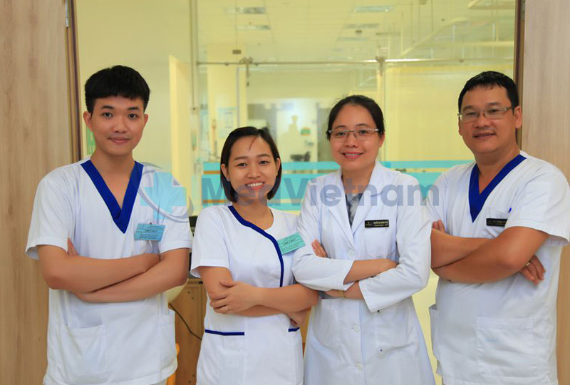 Đồng phục điều dưỡng / y tá bệnh viện Tâm Anh.